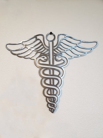 Metal Medic Symbol Sign, Military Sign, Military Award, Military Retirement Gift, Medical Sign