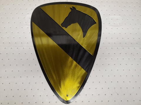 1st Cavalry Division Military Patch Metal Sign, 1st Cavalry Division, Division Insignia & Patch